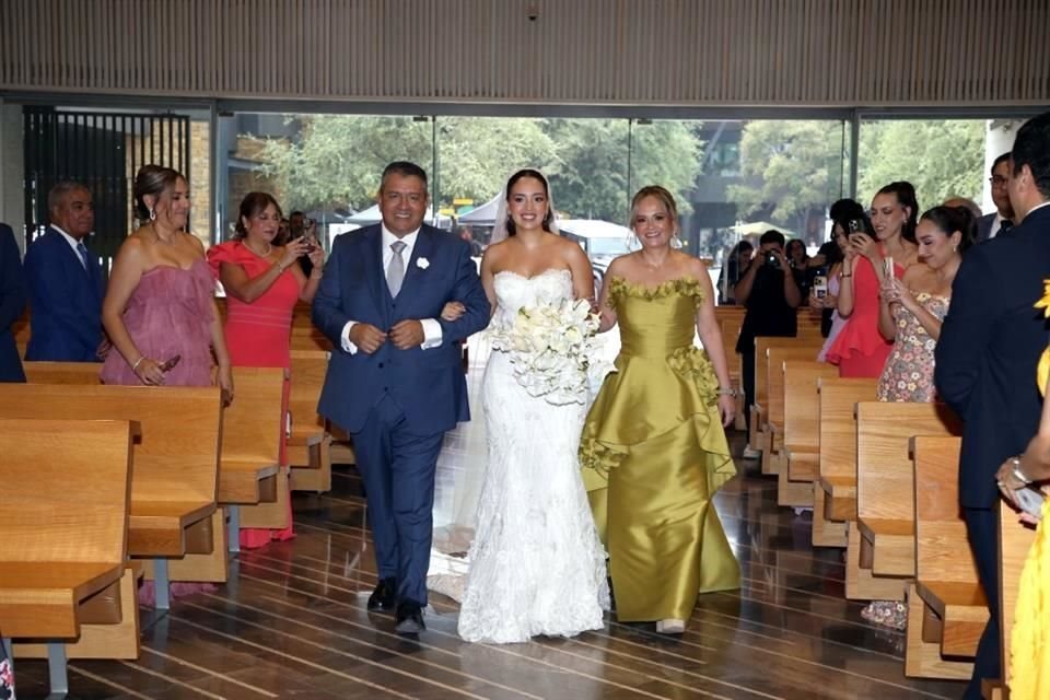 Alfonso de los Ríos, Marcela de los Ríos Villarreal y Marcela Villarreal de De los Ríos