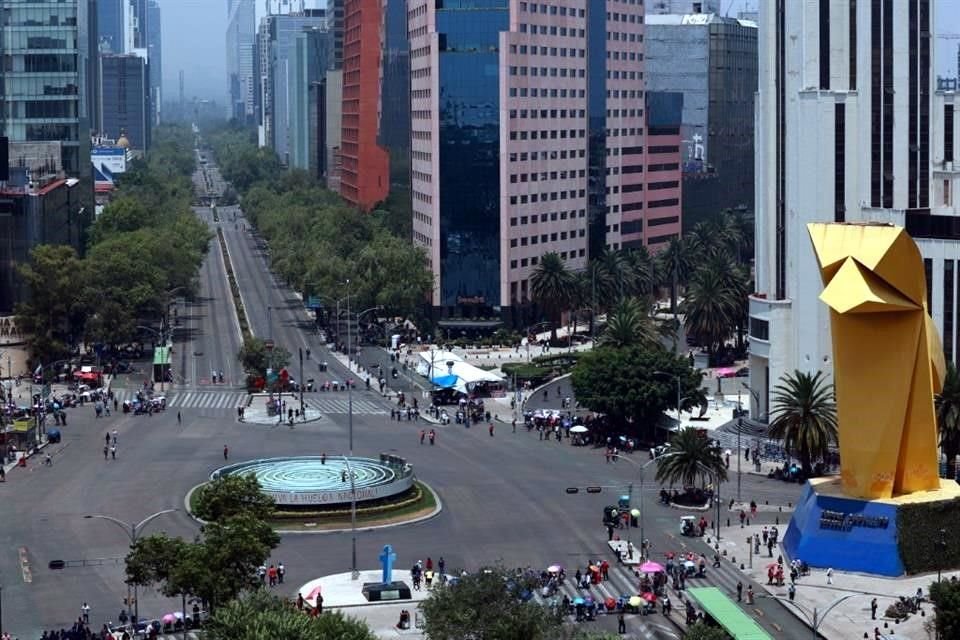 La CNTE cumplió hoy siete días de paro laboral, que implica además una serie de manifestaciones en la Ciudad de México.