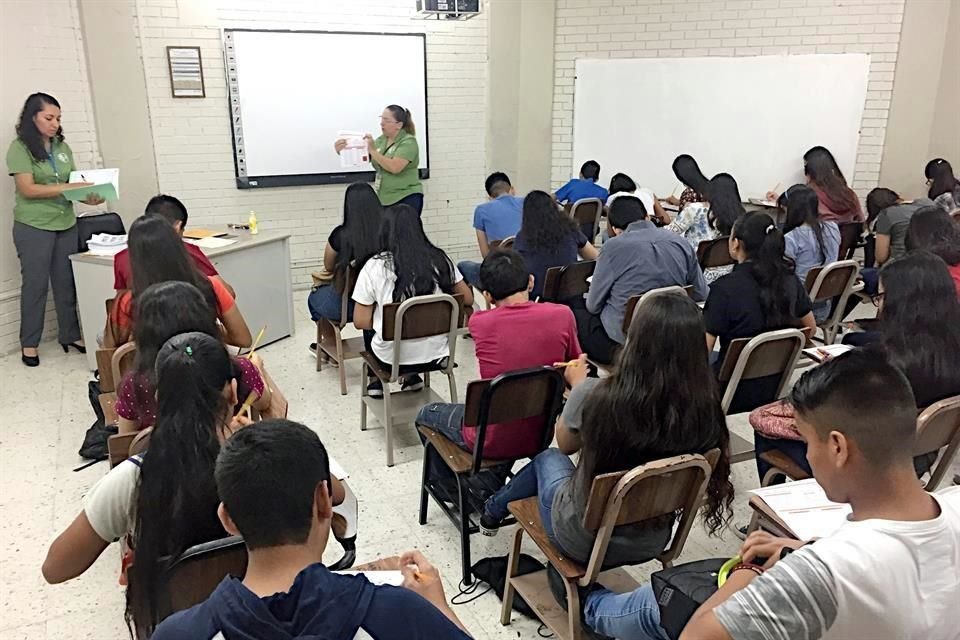 Resultados en la edición más reciente de Nuevo León Aprende en el nivel de educación media superior, aplicada en planteles públicos y privados y prepas técnicas