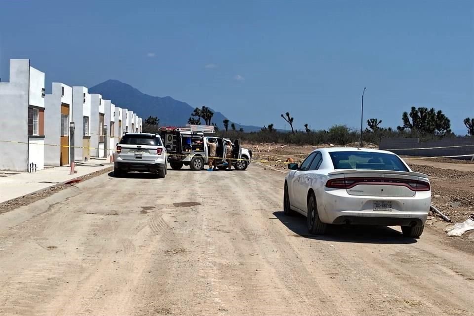 El cuerpo fue hallado en una casa de una colonia en construcción, en El Carmen.
