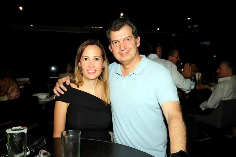 Lucero García y Fernando Pérez Maldonado