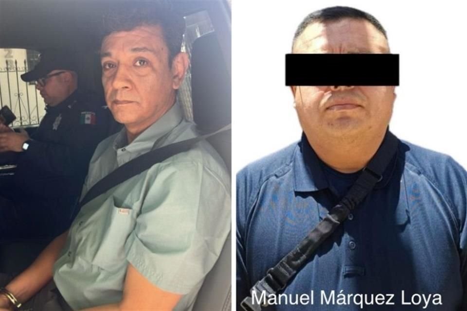 Gerardo Chavero Bernal, Coordinador en Sonora del Sistema Penitenciario (izquierda) , y Manuel Márquez Loya, un mando del penal de Hermosillo (derecha).