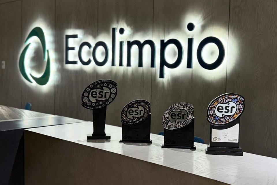 Gpo Ecolimpio galardonado por cuarto año consecutivo
