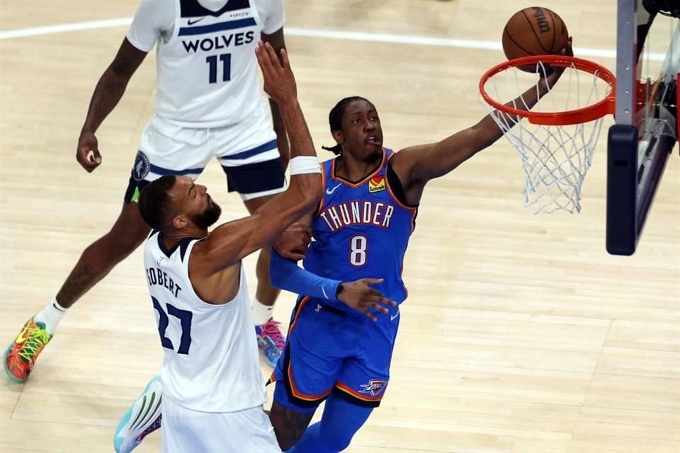 Jalen Williams encesta en el triunfo sobre Minnesota Timberwolves.