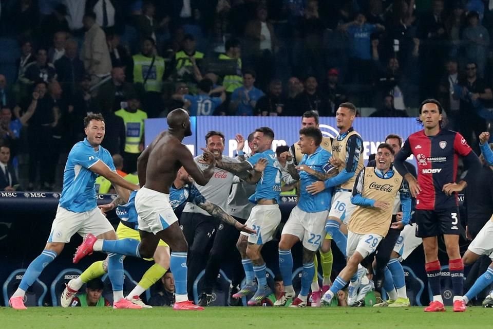 El Napoli llegó a cuatro títulos.