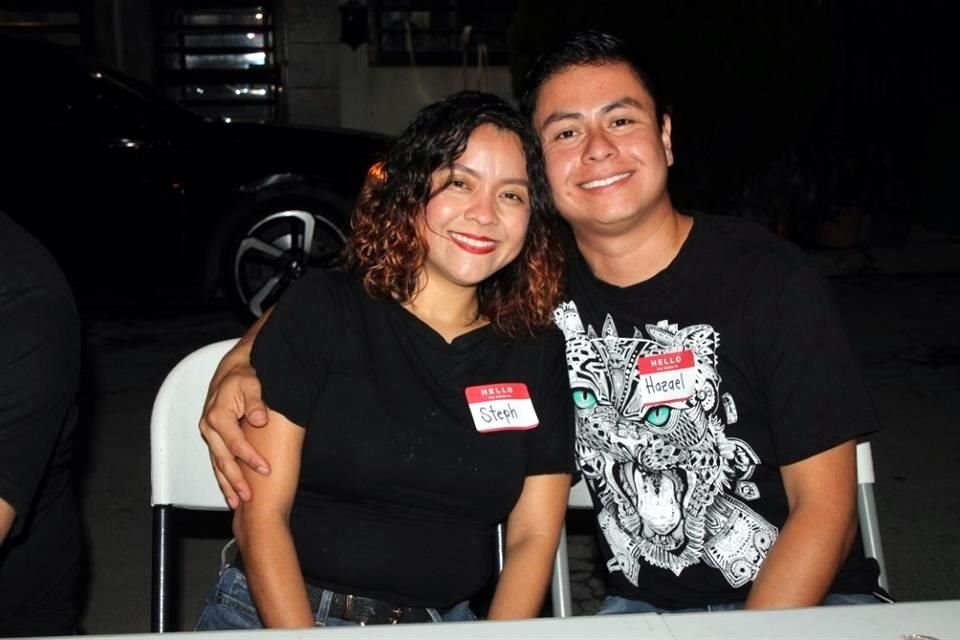 Stephanie Rodríguez y Ever Velazquez