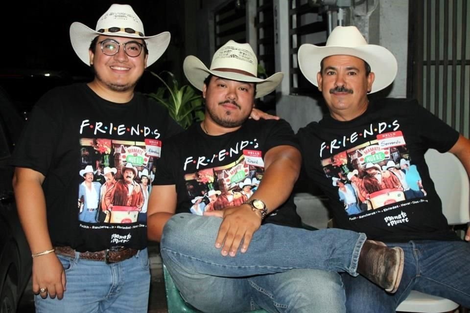 Abraham Peña, David Peña y Servando Peña