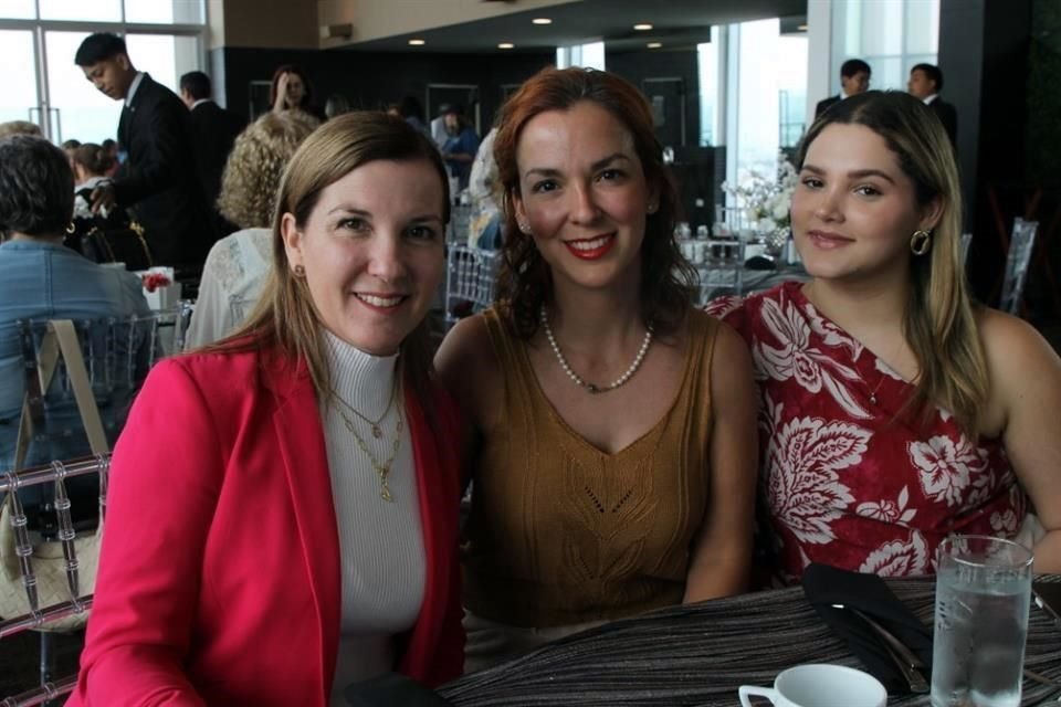 Vero Silva, Paula González y Frida Fonseca