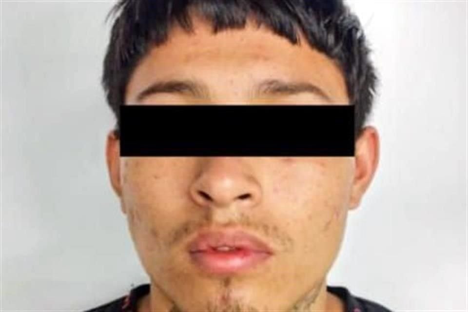 El detenido fue identificado como Gael Alejandro, de 19 años.