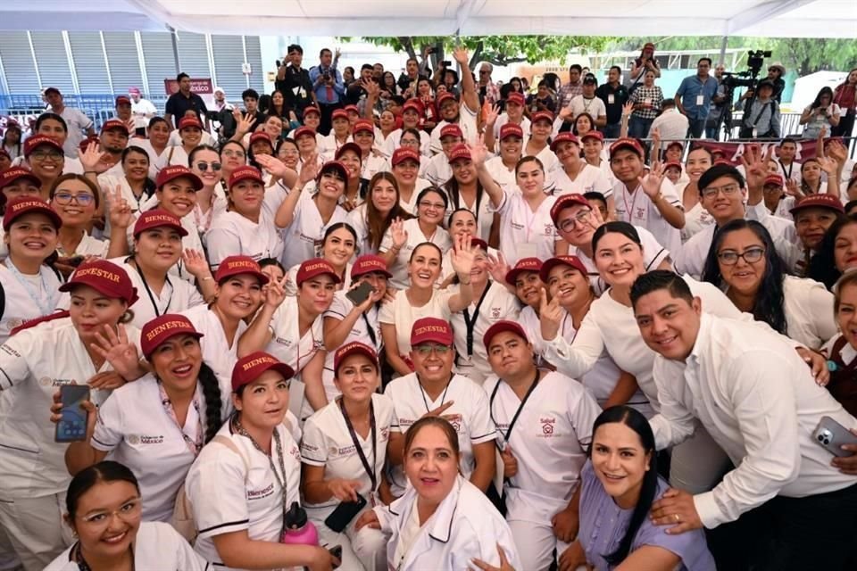 El mitin de la Presidenta en un deportivo de Villa Unión estuvo marcado de arengas de todo tipo.