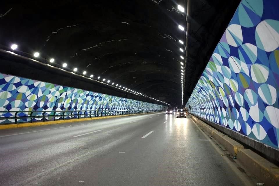 Mural Túnel de la loma larga