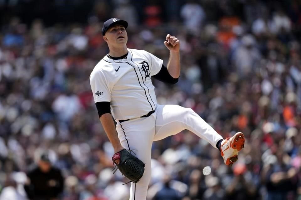 Tarik Skubal permitió sólo dos hits y lanzó juego completo en el triunfo de los Tigers