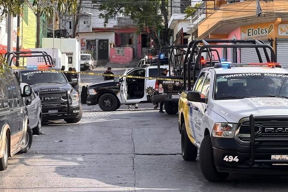 Un enfrentamiento entre Fuerza Civil y delincuentes deja un policía herido de bala en el pecho, en la Colonia Independencia.