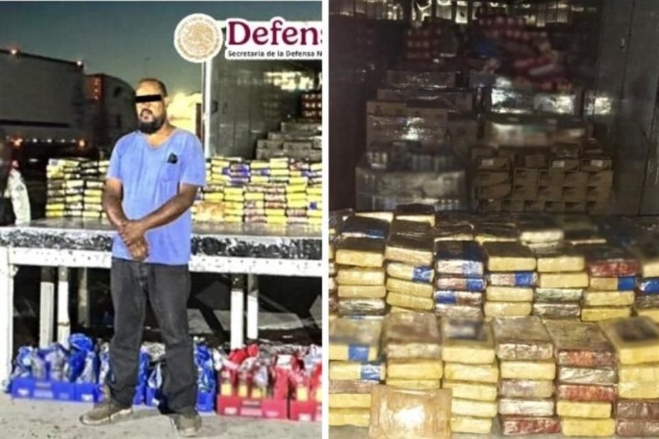 El sujeto fue detenido en un punto de revisión de autoridades federales en San Luis Río Colorad, Sonora, cuando transportaba cocaína escondida en granos de café.