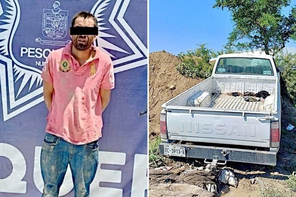 La autoridad municipal identificó al hombre mediante una tarjeta informativa como Víctor N., de 32 años.