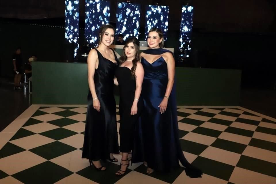 Nicole Soria, Blanca Martínez y Karla Ávila