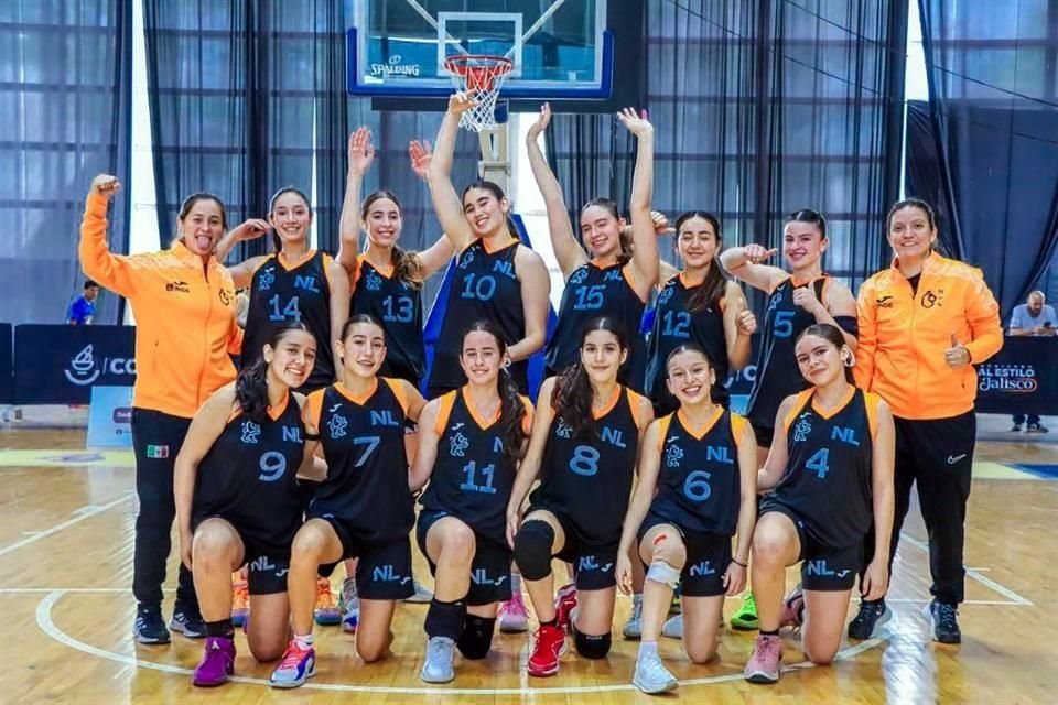 Nuevo León participa con dos cuadros femeniles en la ON 2025.