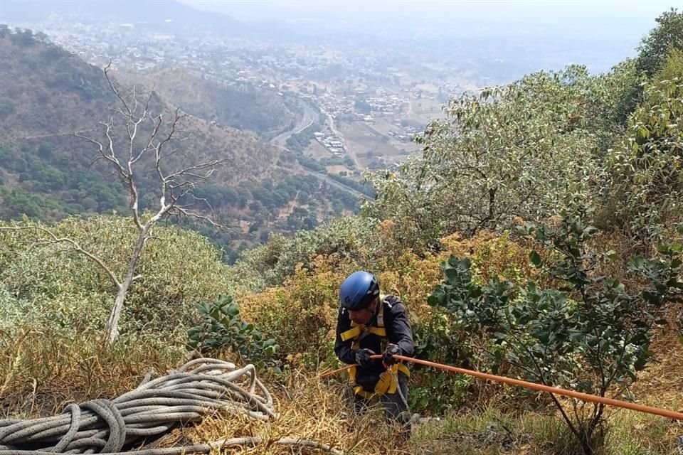 VALENTÍA Integrantes de Una Luz en el Camino y Hasta Encontrarles CDMX pidieron a las autoridades garantizar el equipo necesario para las labores.