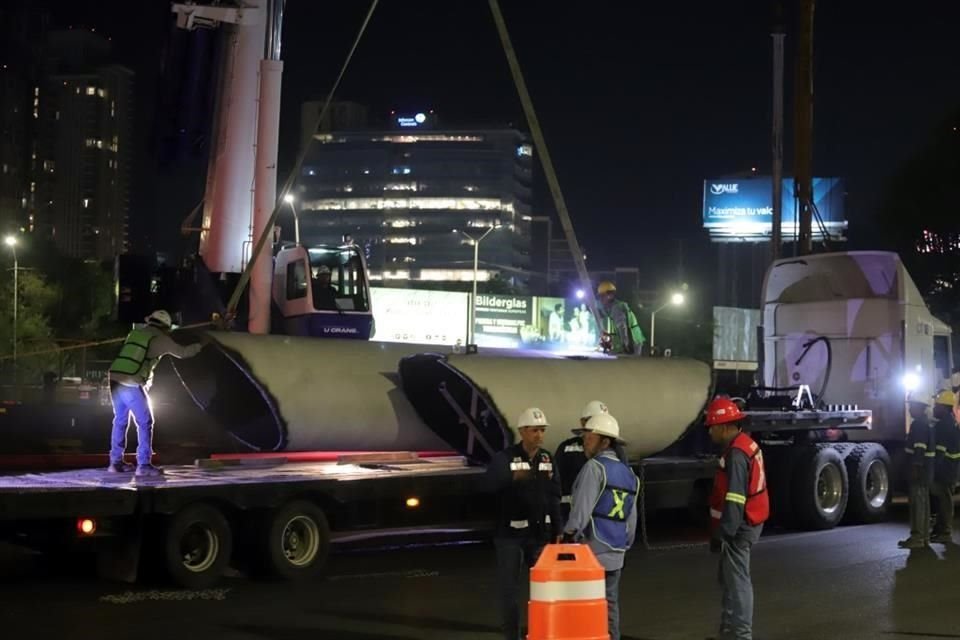 Agentes de tránsito cerraron solamente la lateral de Vasconcelos que permite la incorporación hacia Gómez Morin.