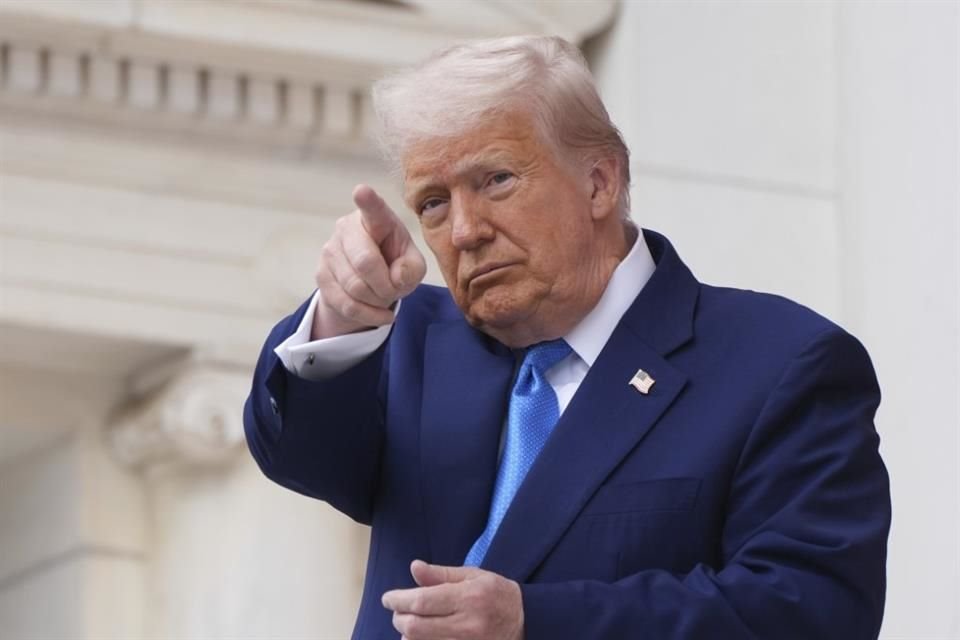 El Presidente estadounidense Donald Trump durante un evento en Arlington, Virginia, el 26 de mayo de 2025.