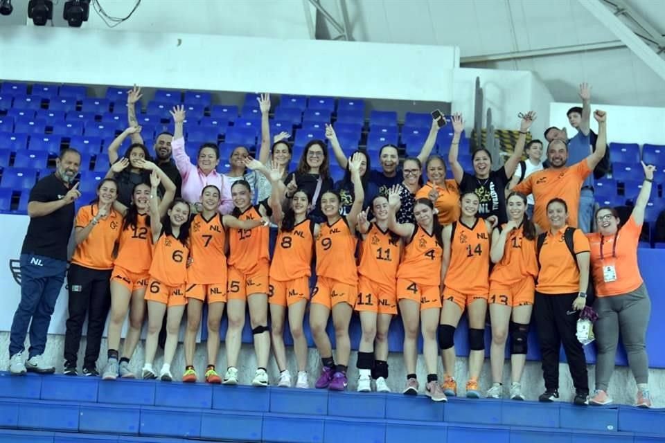 Nuevo León se coronó en Jalisco con su cuadro femenil.