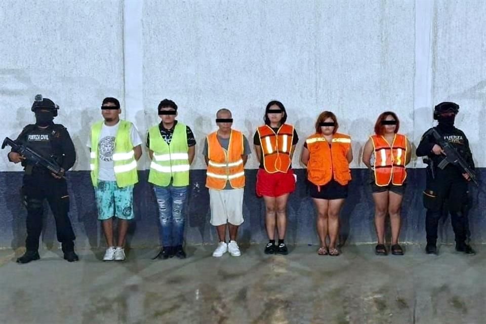 Alfonso, de 26 años; Ángel, de 19; Meleny, de 22; Lesly, de 24; José, de 58 y Blanca, de 30.
