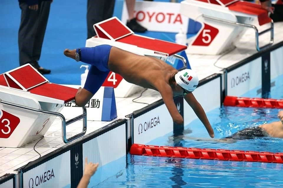 Camacho se quedó a un segundo de la medalla.