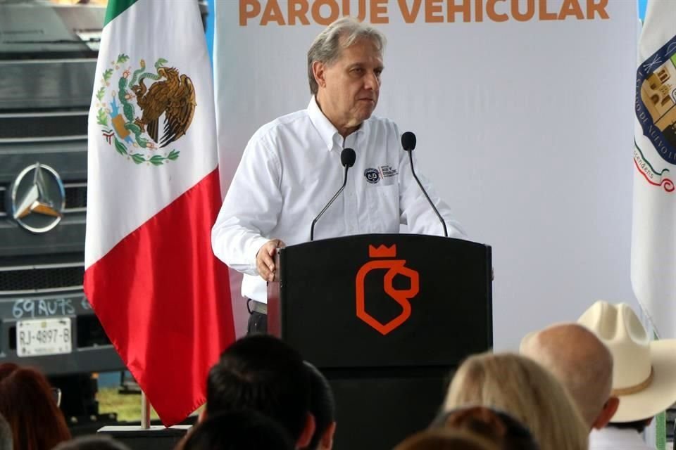 Juan Ignacio Barragán, Director de Agua y Drenaje de Monterrey.