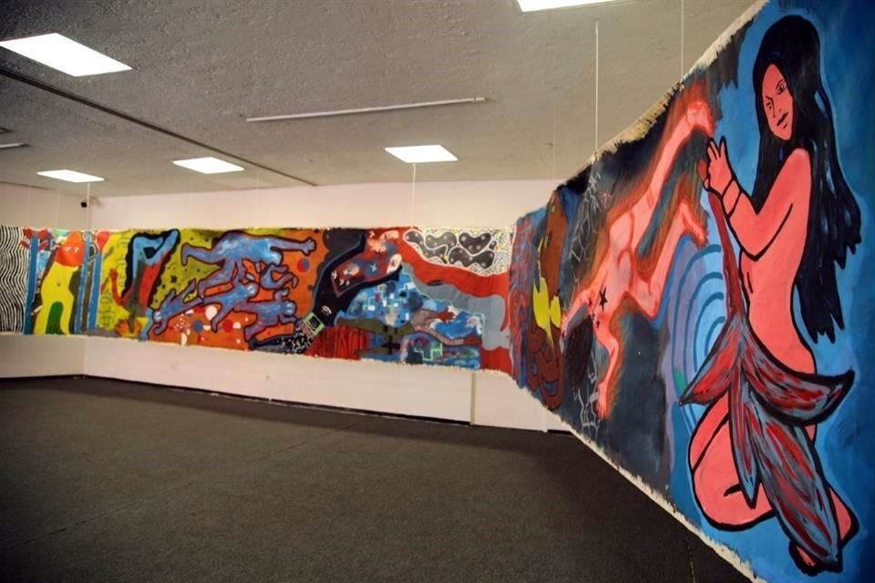 Mujeres privadas de la libertad en el Cereso estatal son las creadoras de las obras que se exponen en la Galería de Arte Educativa.