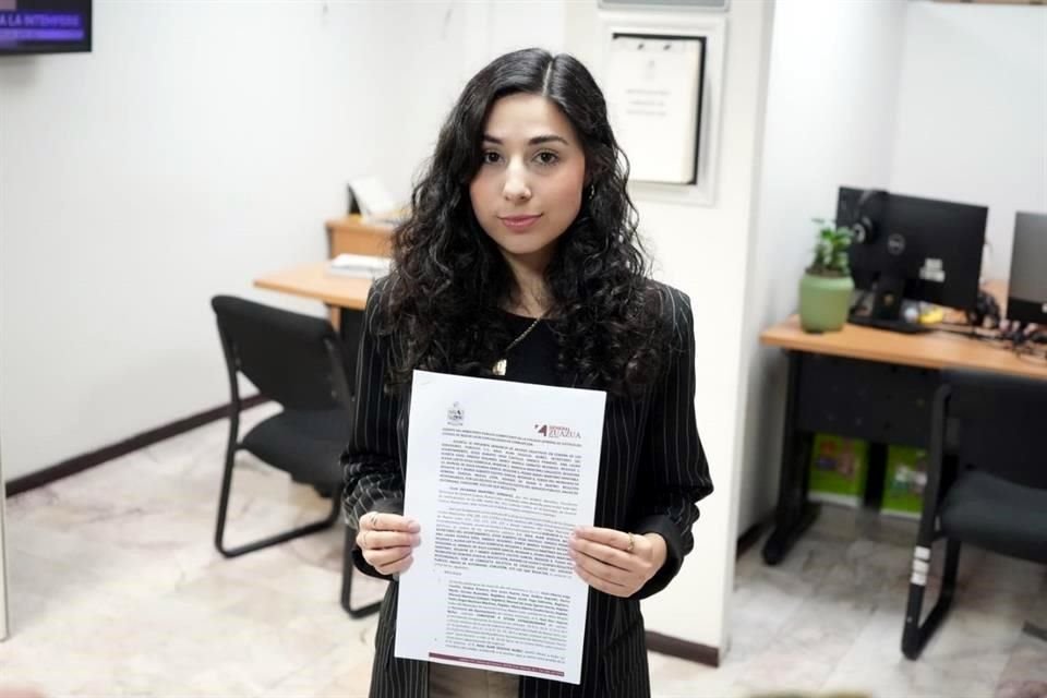 La Alcaldesa morenista de Zuazua, Deyanira Martínez.