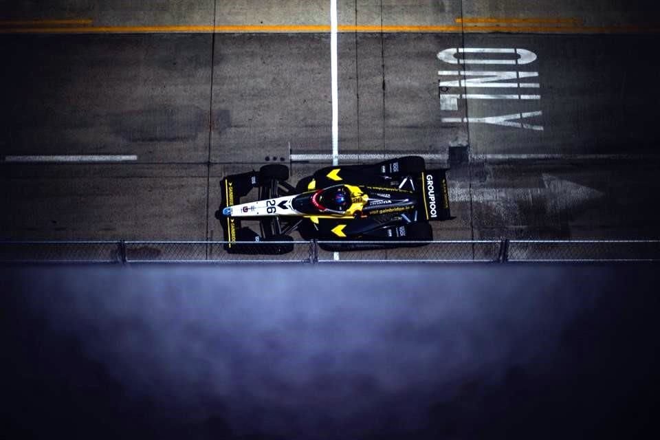 Colton Herta fue el más rápido en la Práctica 2 del Gran Premio de Detroit.