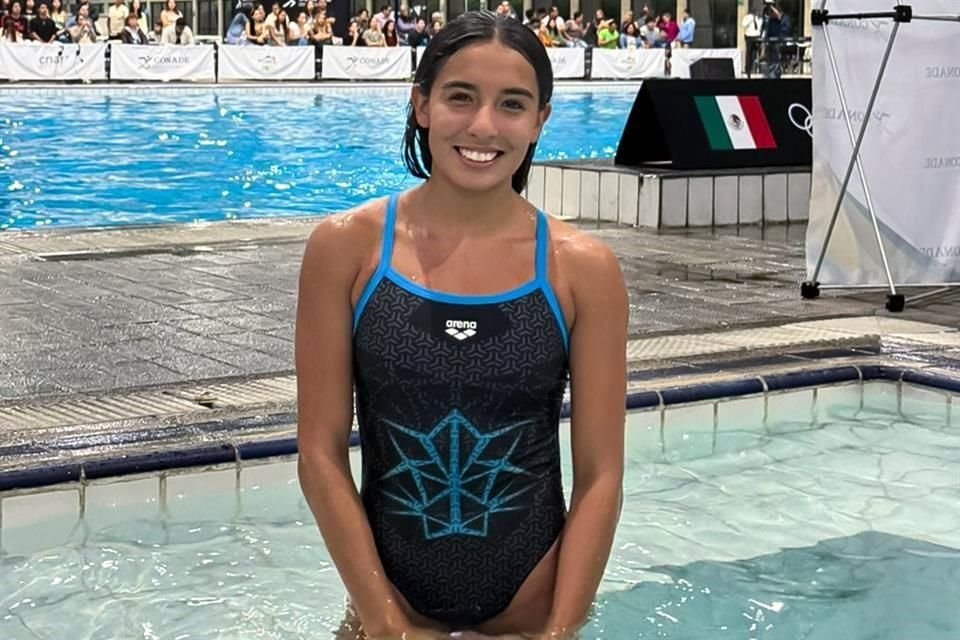 Fernanda García Sixtos sorprende a olímpicas y mundialistas.