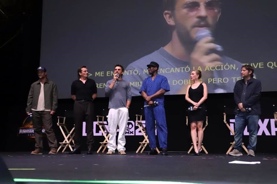 Scarlett Johansson da vida a Zora Benett en esta cinta de la saga Jurassic World.