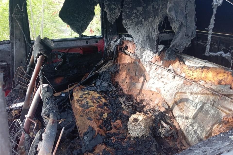 La unidad se encontraba en el domicilio de la señora Alberta Lara Alvarado.