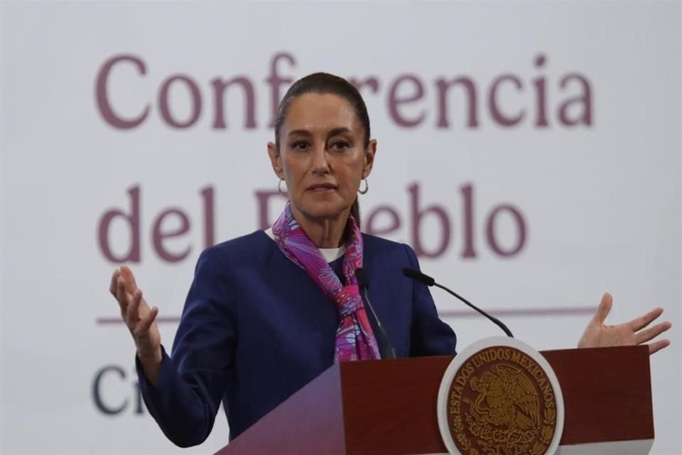 Claudia Sheinbaum, Presidenta de México.