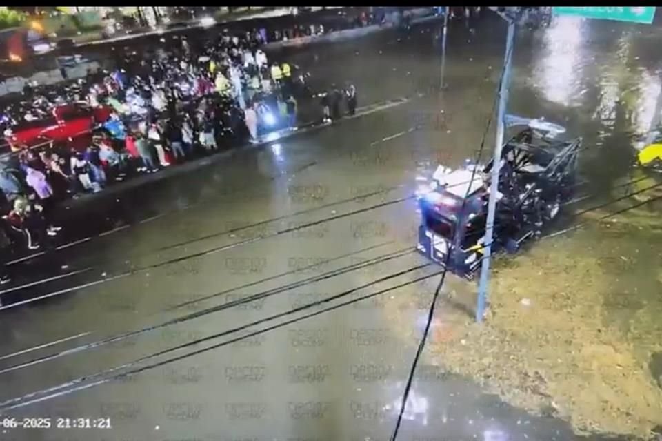 La mayoría de los encharcamientos se registraron en Iztapalapa.