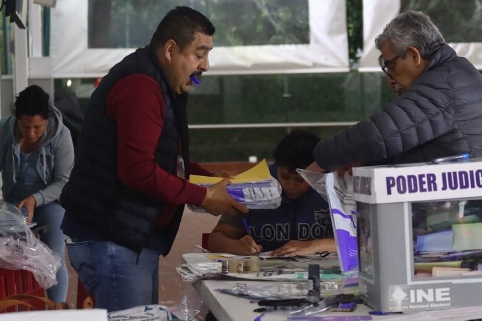 En la CDMX se disputaron cargos para tres materias: Magistraturas del Tribunal de Disciplina, Magistraturas del Poder Judicial y Juzgados.