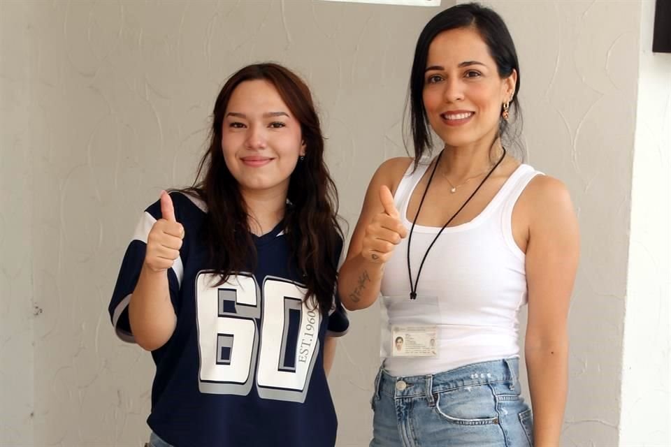 Aydeé Matta y Diana Martínez