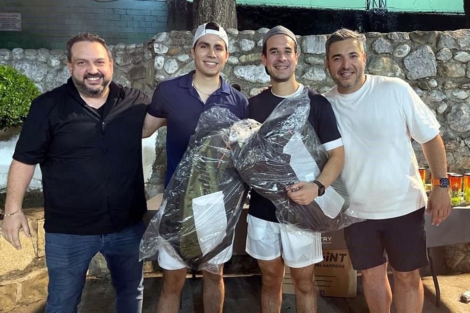Ganadores 3era Varonil, Javier Ortiz y Alejandro Bassol