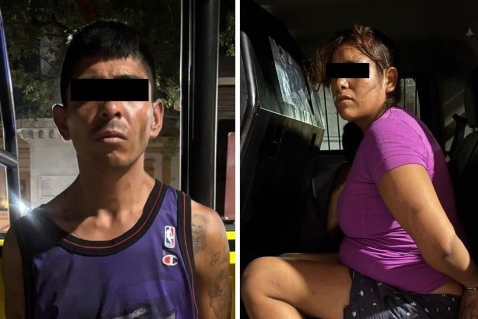 Yair Efrén, de 32 años, y Lissley Francisca, de 26.