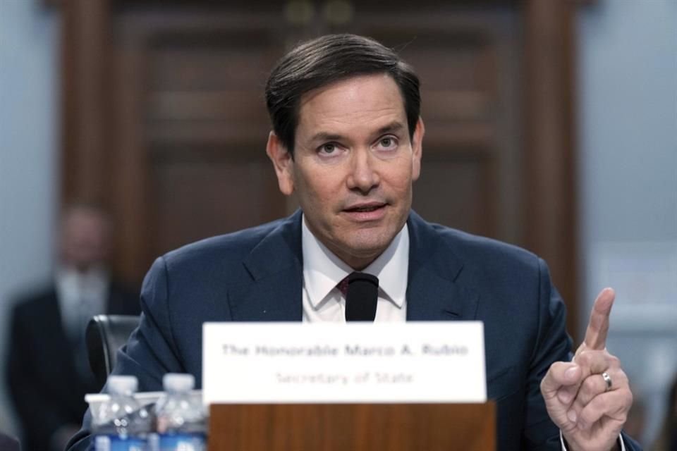 El Secretario de Estado de Estados Unidos, Marco Rubio, testifica en audiencia en el Capitolio, Washington, el 21 de mayo de 2025.