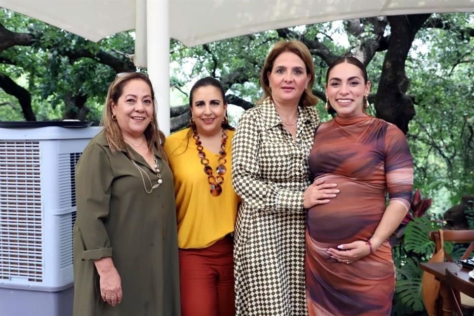 Lis de Vela, Sandra Canales, Alma Cárdenas y Brenda Castro