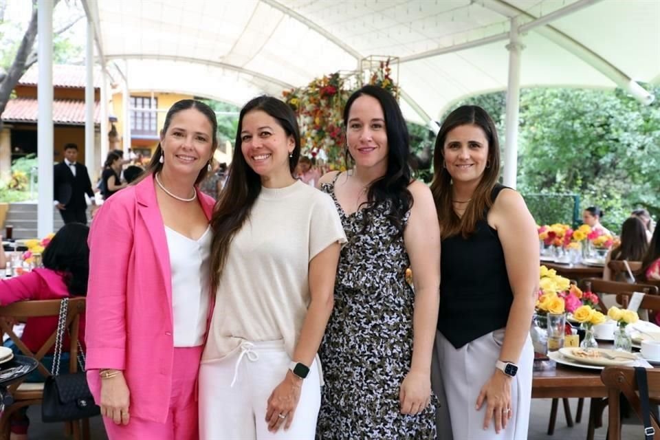 Aidé Medrano, Marcela Morales, Gabriela Mar y Rocío Castillo