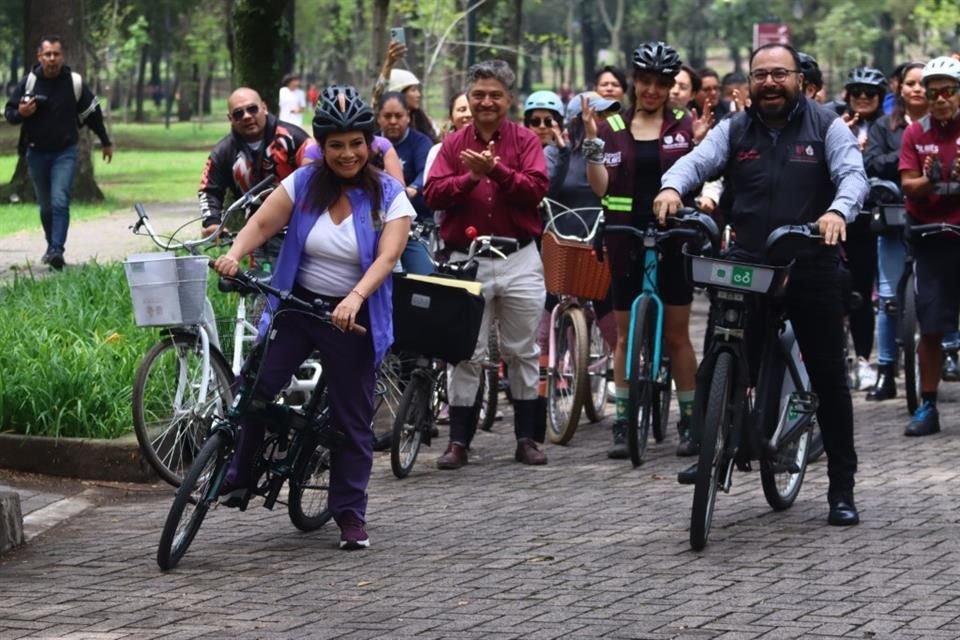Ayer, la Jefa de Gobierno anunció la construcción de 300 kilómetros de infraestructura ciclista.