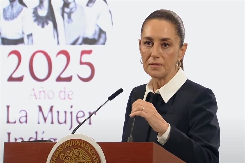 Claudia Sheinbaum, Presidenta de México.