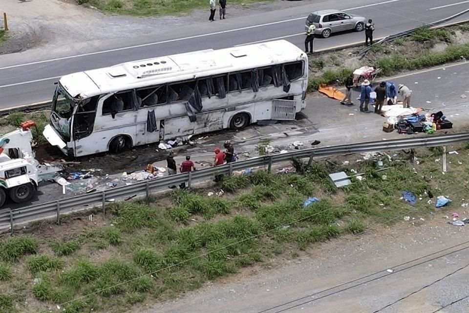 El accidente dejó 11 personas sin vida y 31 heridos.