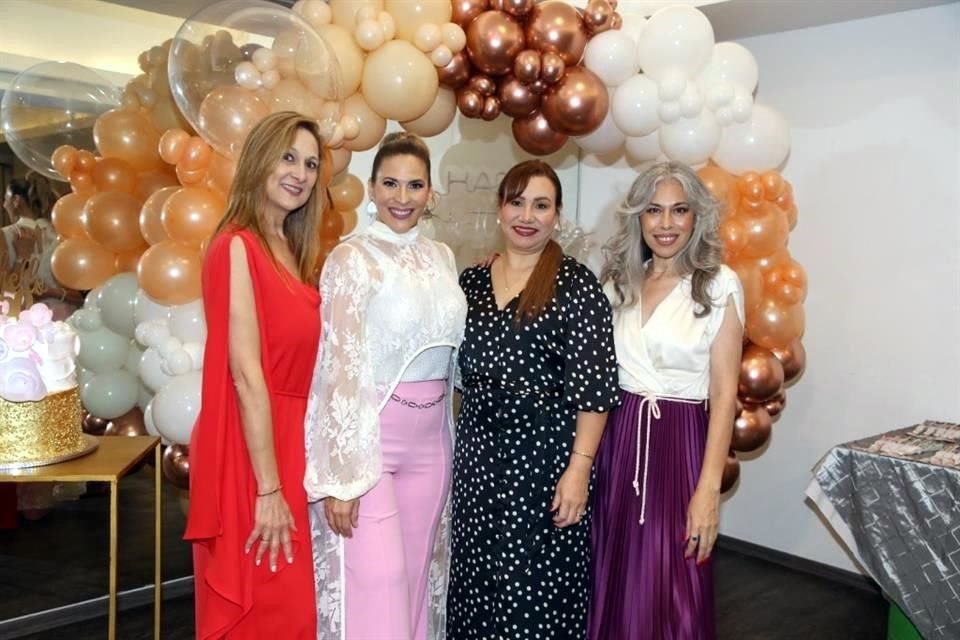 Laura Martínez, Alma Cavazos, Laura Abrego y Diana Sepúlveda