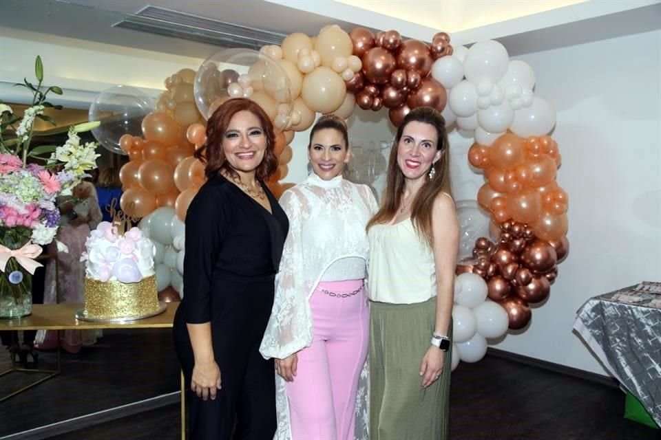 Érika Garza, Alma Cavazos y Thelma Bueno