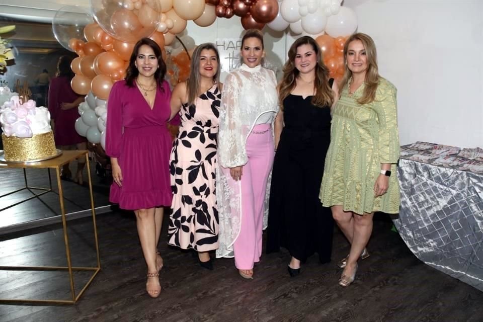 Wenddy Cavazos, Anarik González, Mimi Garza y Edith Ruiz