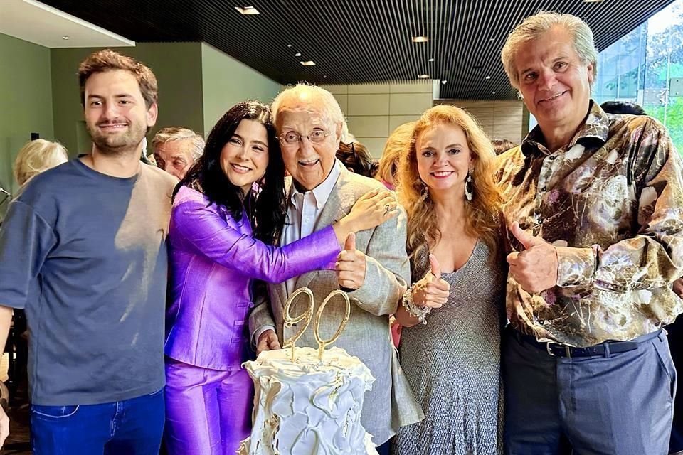 Cristóbal Gómez, Luisa Quiroga, EL FESTEJADO, Balbina Sada de Gómez y Marcelo Gómez